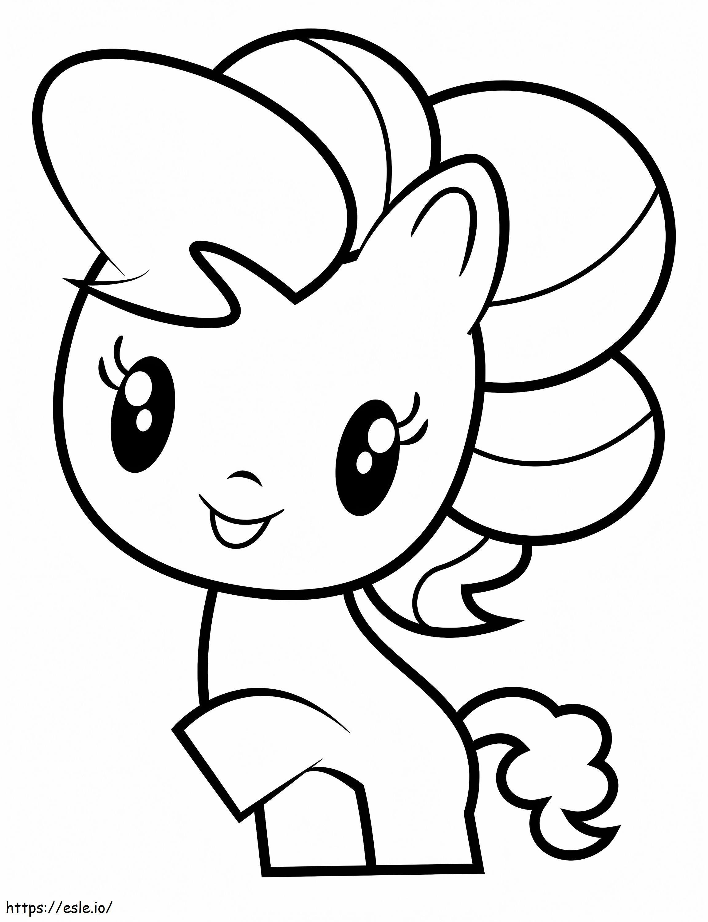 Equipe Pinkie Pie Cutie Mark para colorir