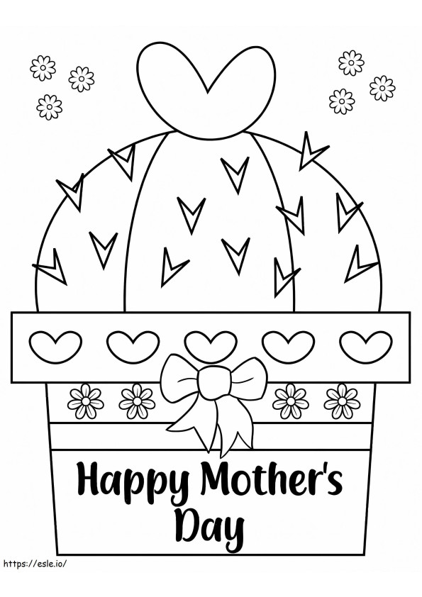 Happy Mothers Day 2 coloring page