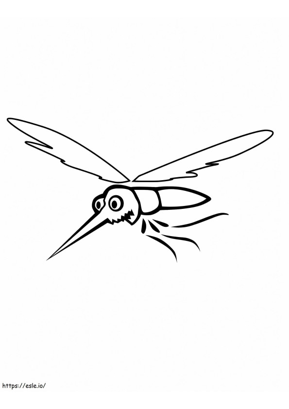 Mücke 5 ausmalbilder