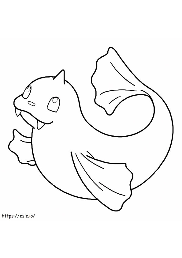 Coloriage Pokemon Dewgong à imprimer dessin