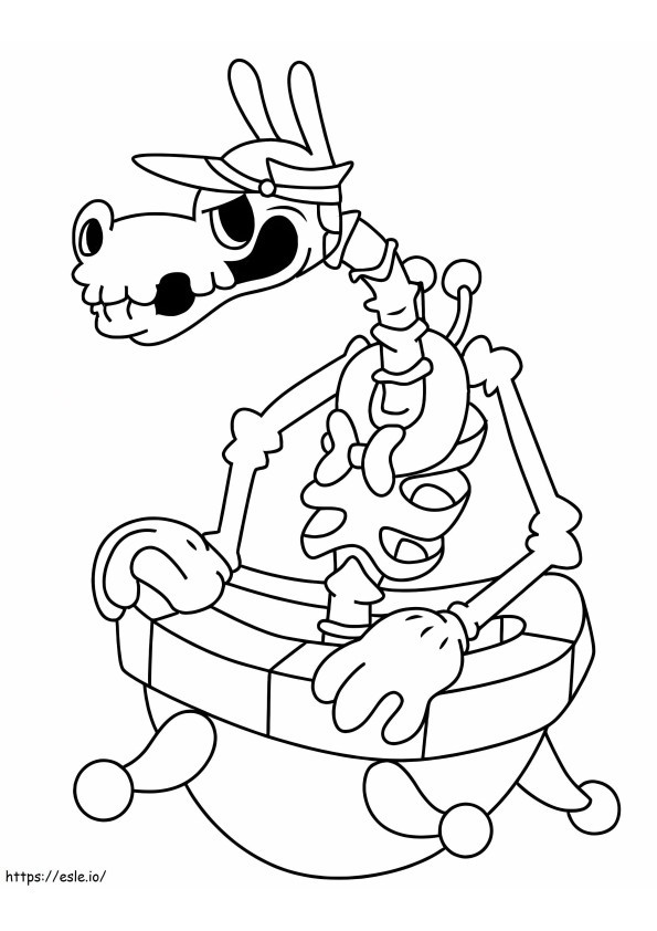 Pear Lap coloring page