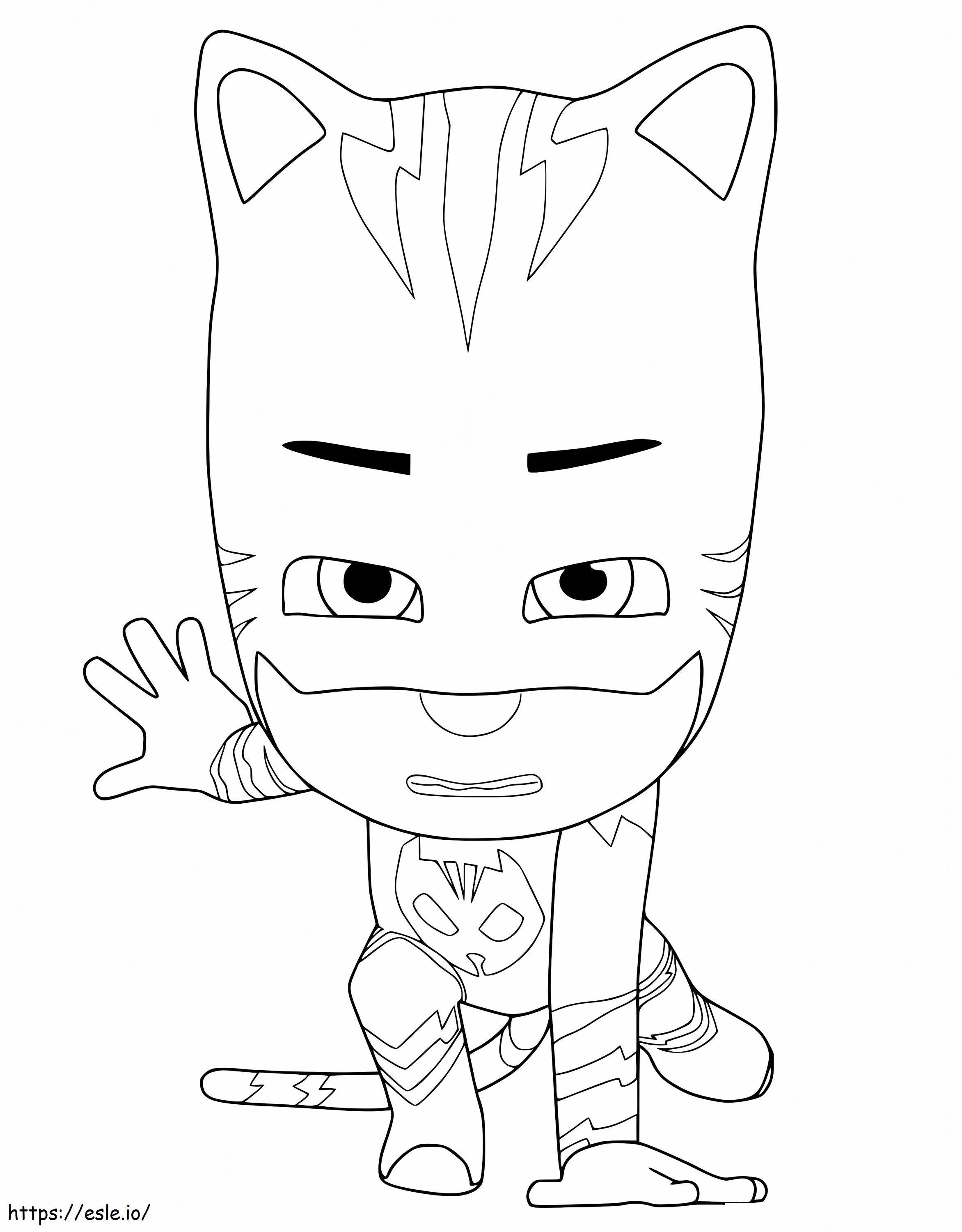 Catboy de PJ Masks para colorir