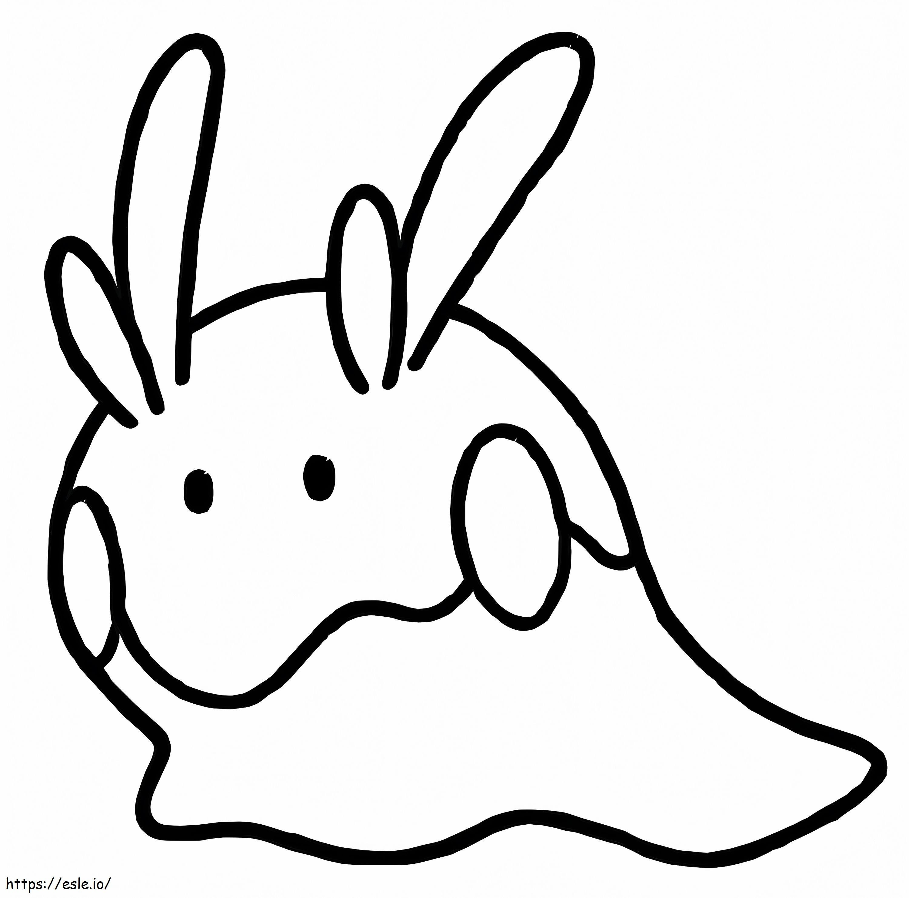 Coloriage Pokémon Goomy Gen 6 à imprimer dessin