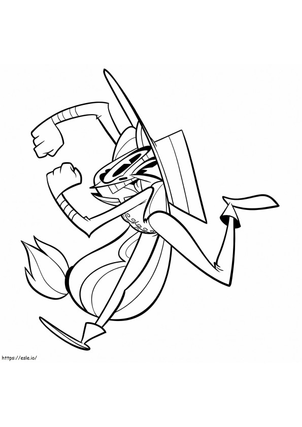 Free Hazbin Hotel To Print coloring page