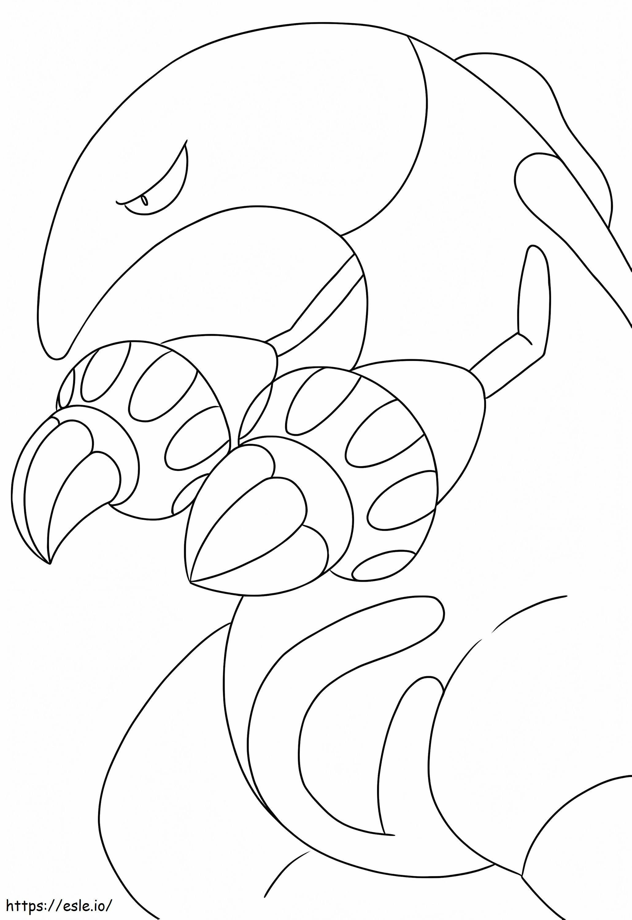Heatmor Pokemon 1 coloring page