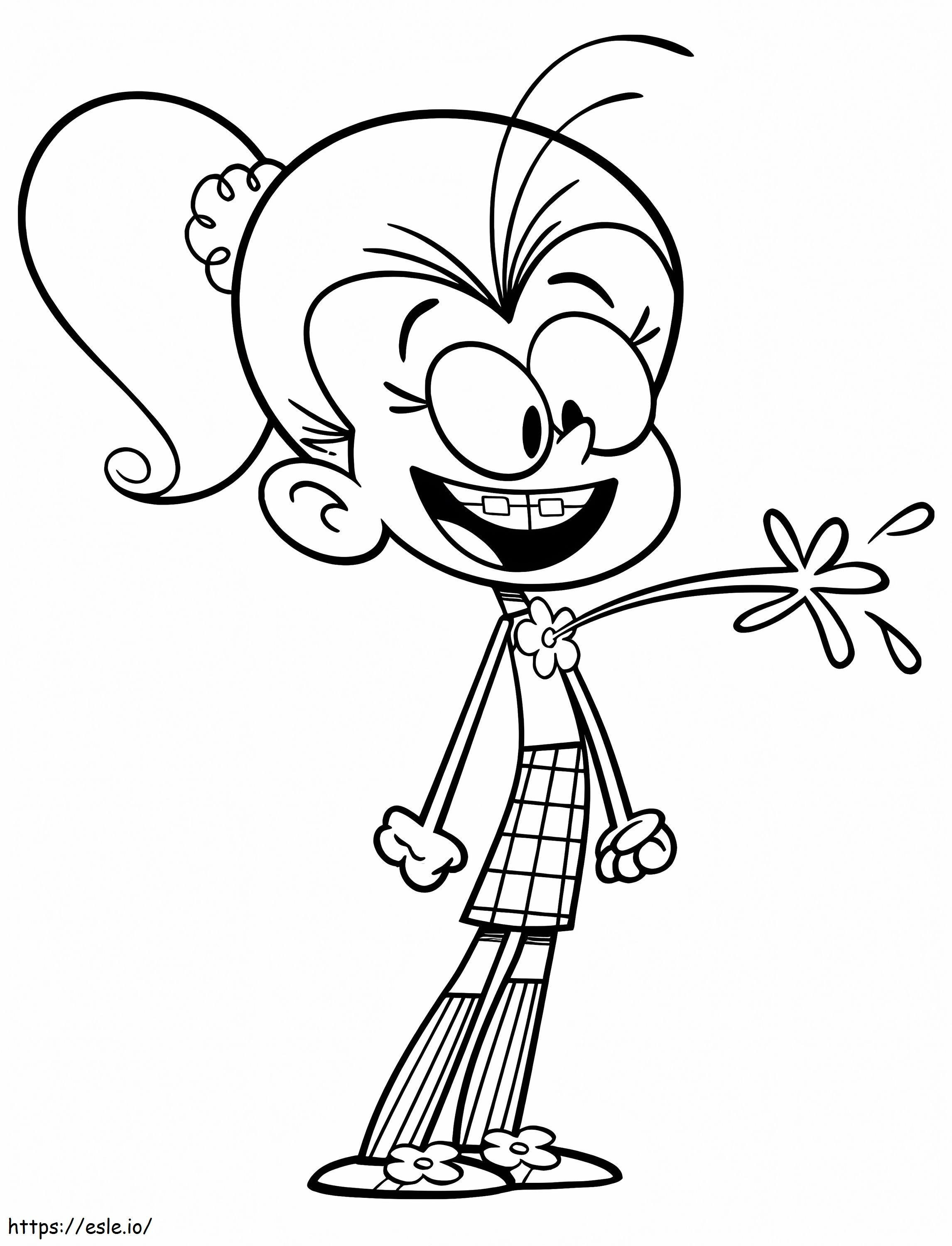 Luan Loud House coloring page