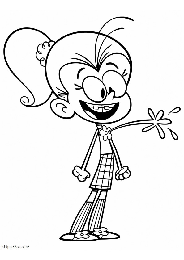 Luan Loud House coloring page