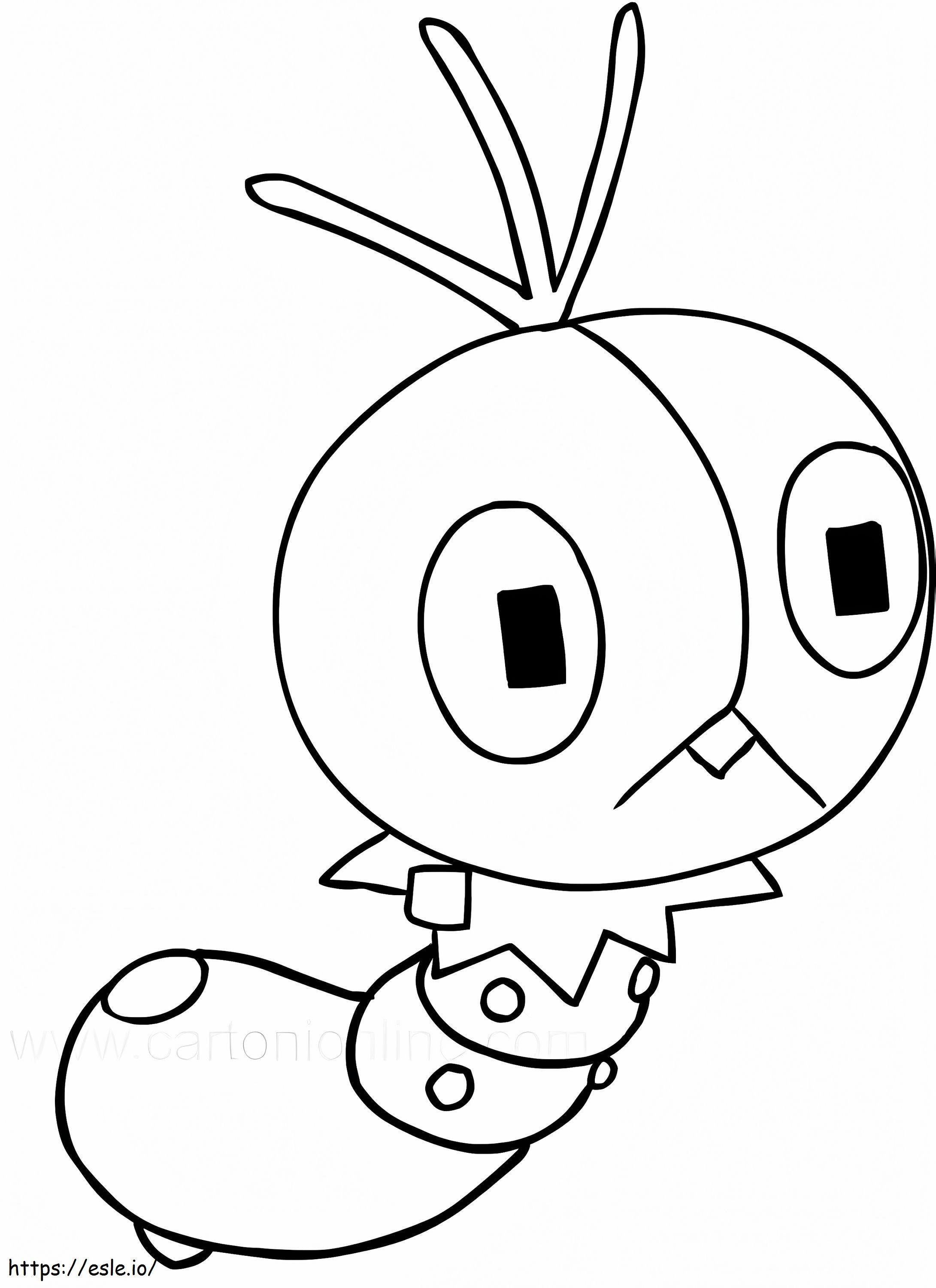 Scatterbug Pokemon coloring page