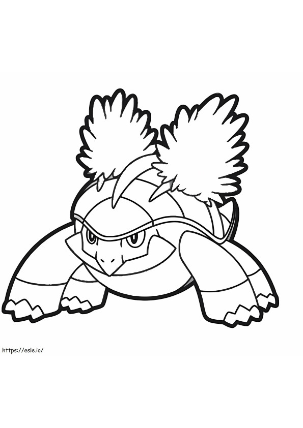Grotle Gen 3 Pokemon coloring page
