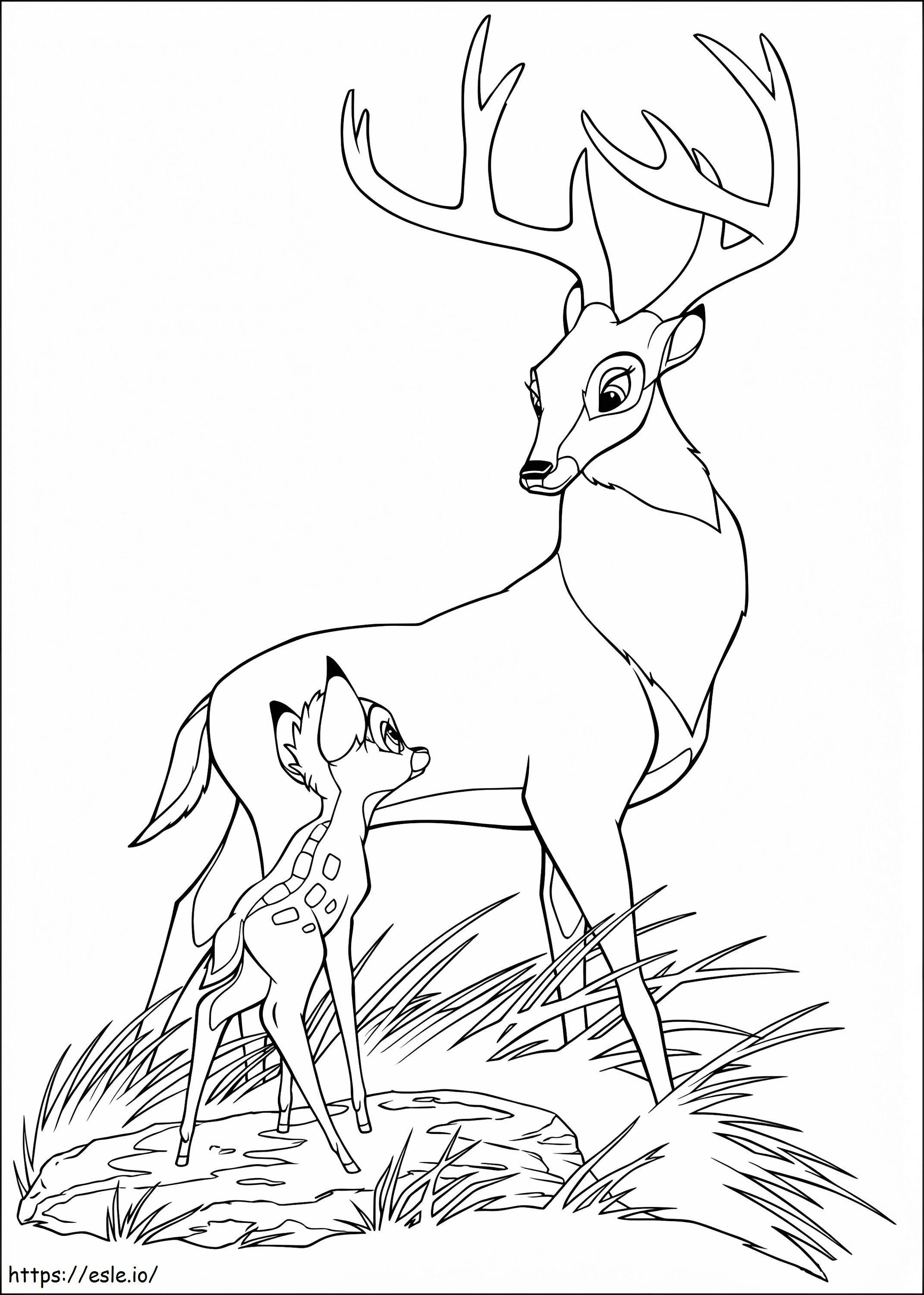 The Great Prince Of The Forest A4 coloring page