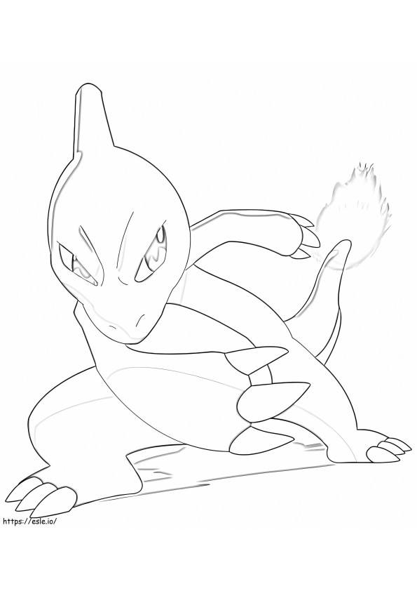 Reptincel-Pokémon ausmalbilder