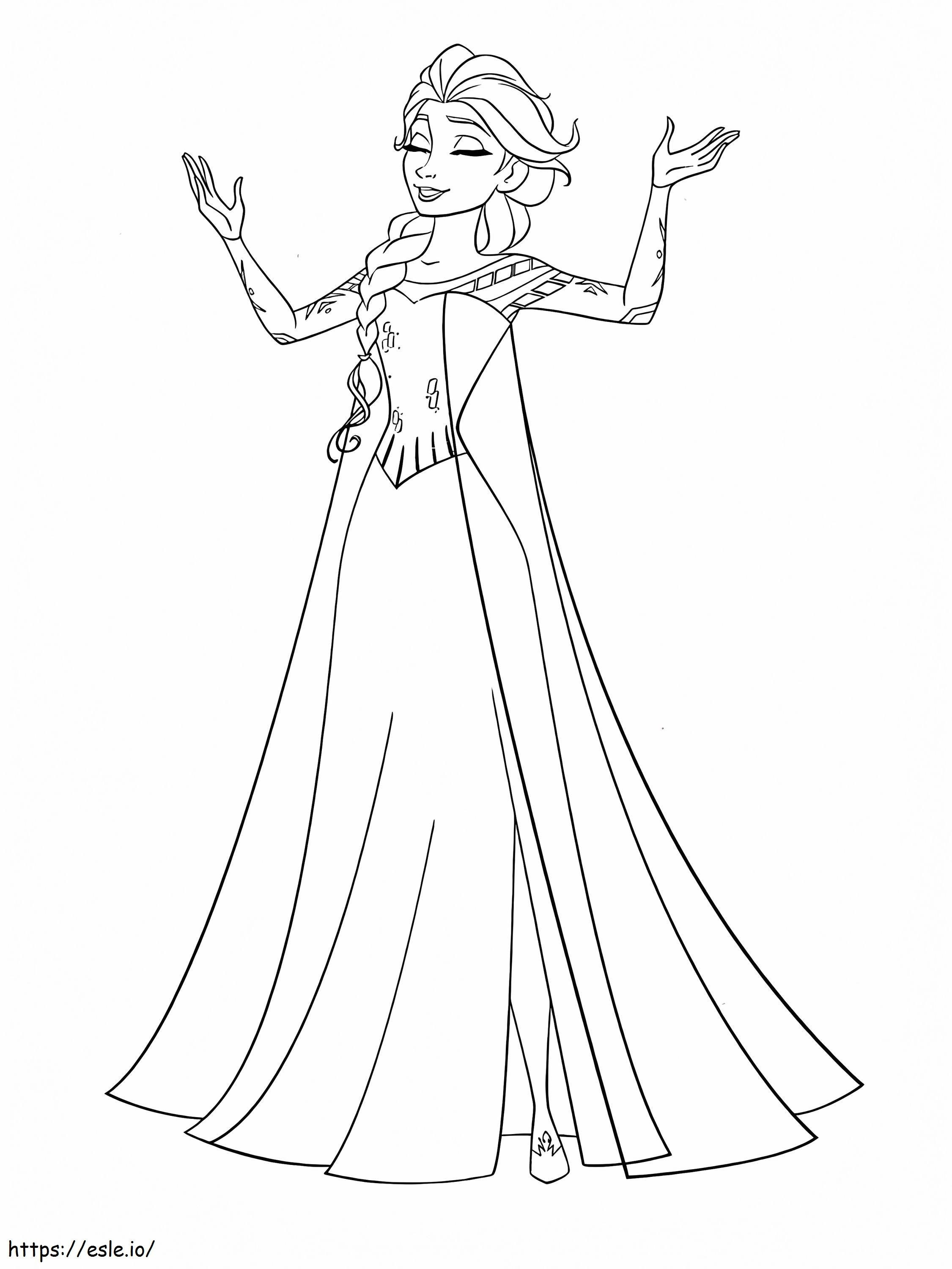 Frozen_001 coloring page
