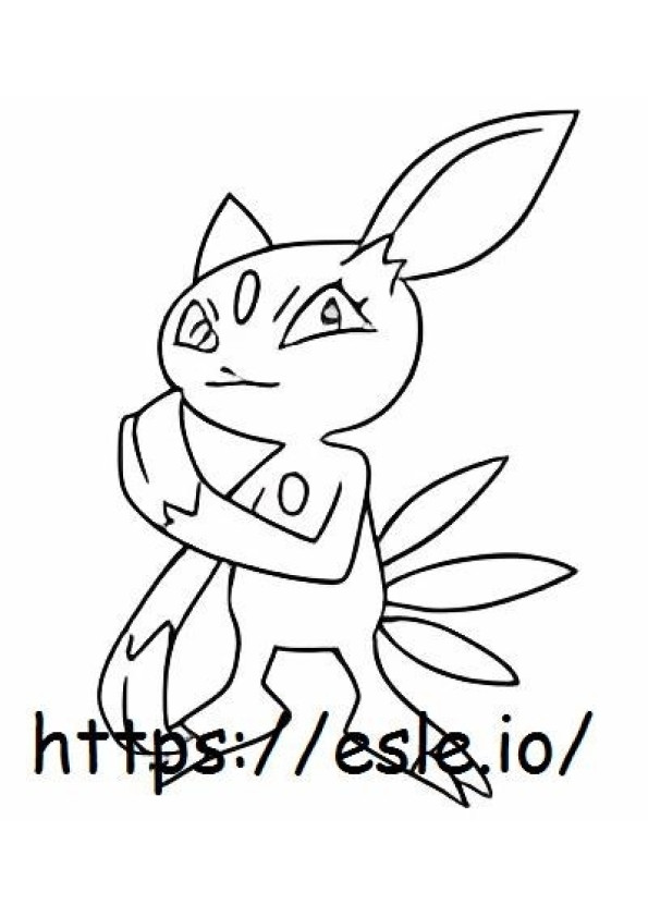 Sneasel coloring page