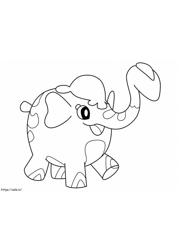 Coloriage Pokémon 2 plus près à imprimer dessin