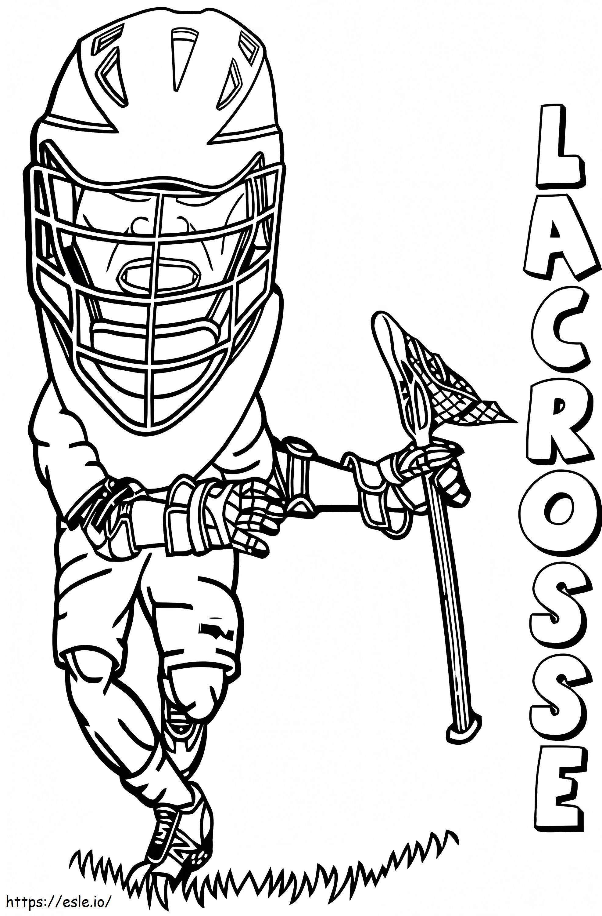 Lacrosse5 coloring page