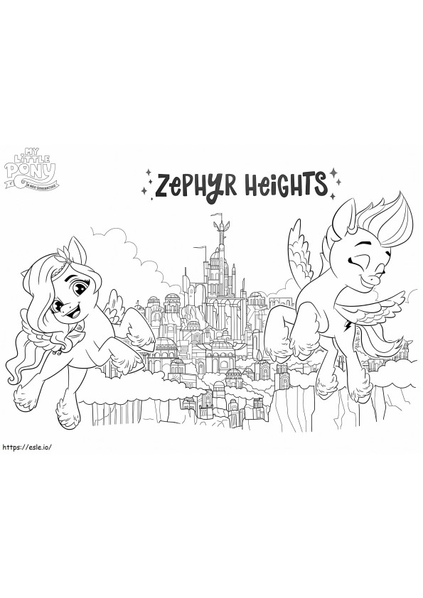 Zephyr Heights kifestő