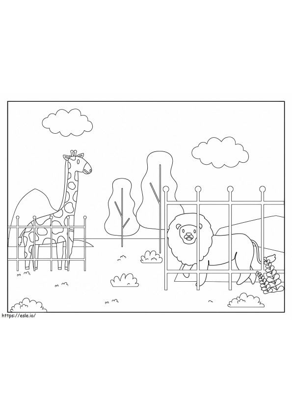 Perfect Zoology coloring page