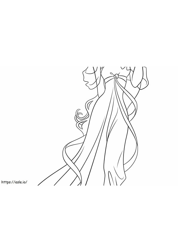 Giselle Body coloring page