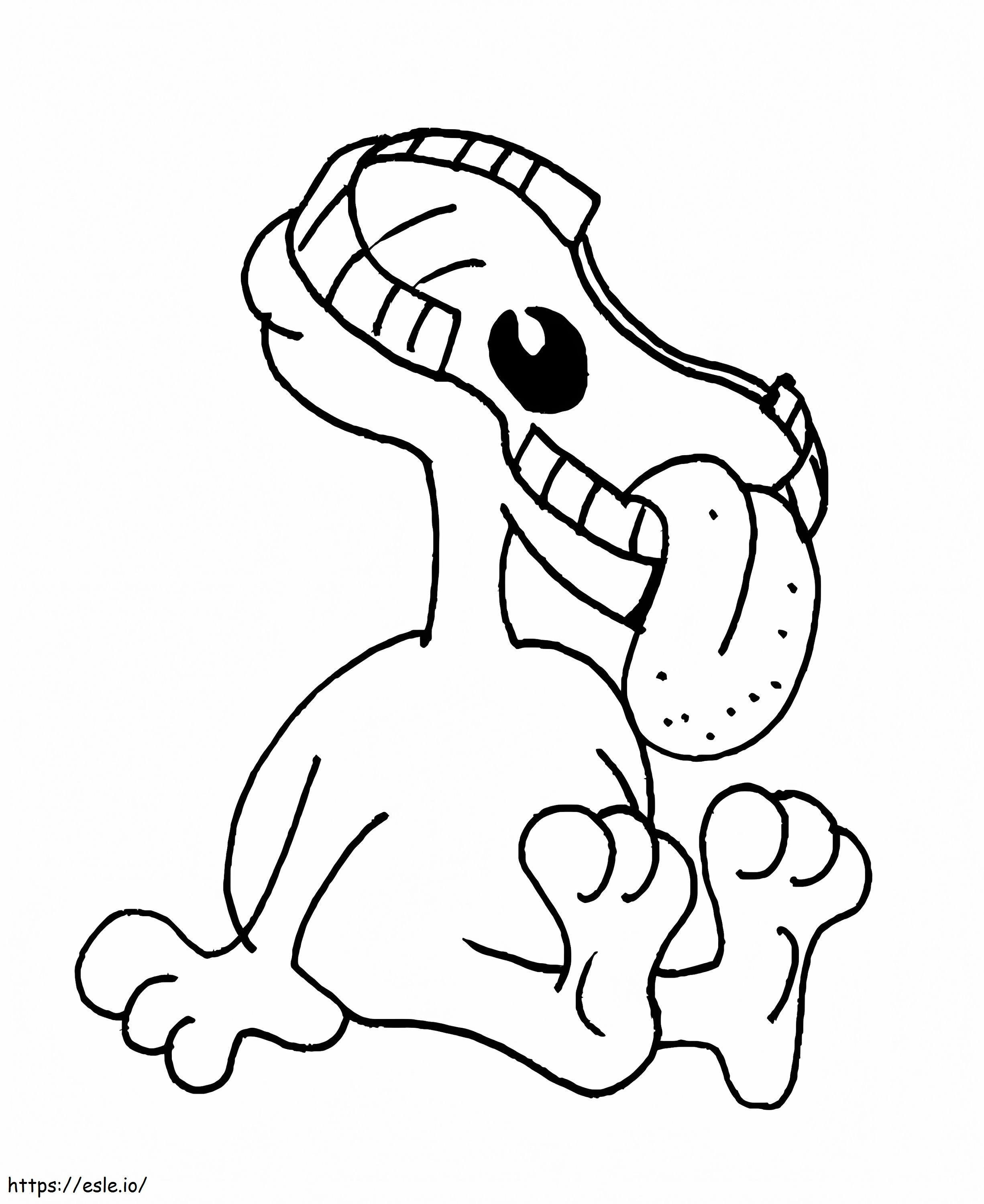 Big Mouth Creatures coloring page