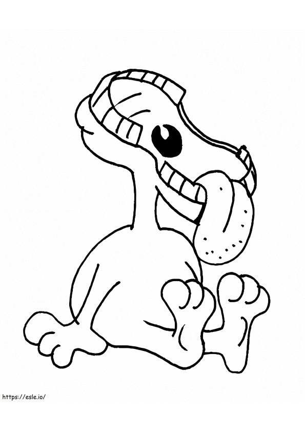 Big Mouth Creatures coloring page