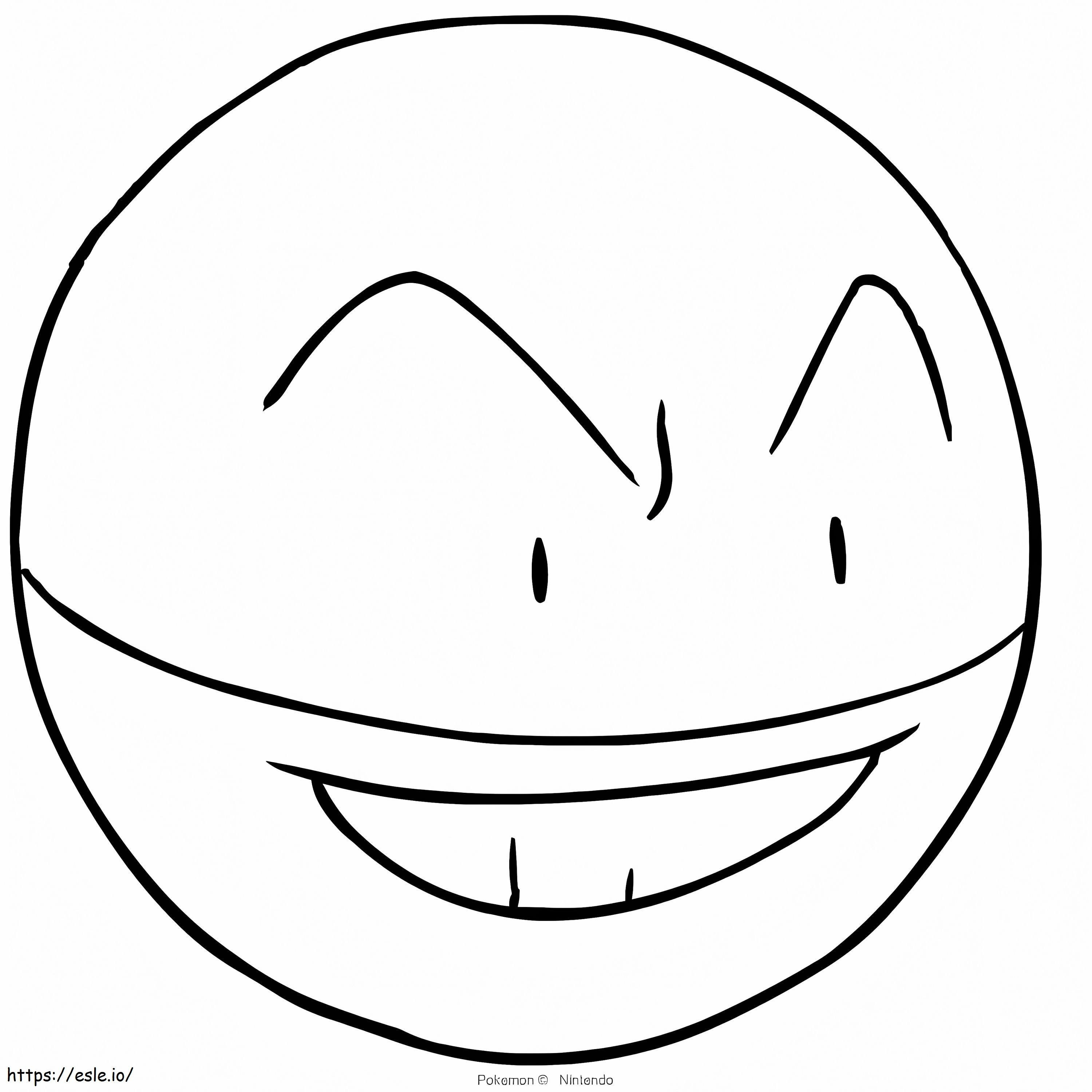 Printable Electrode coloring page