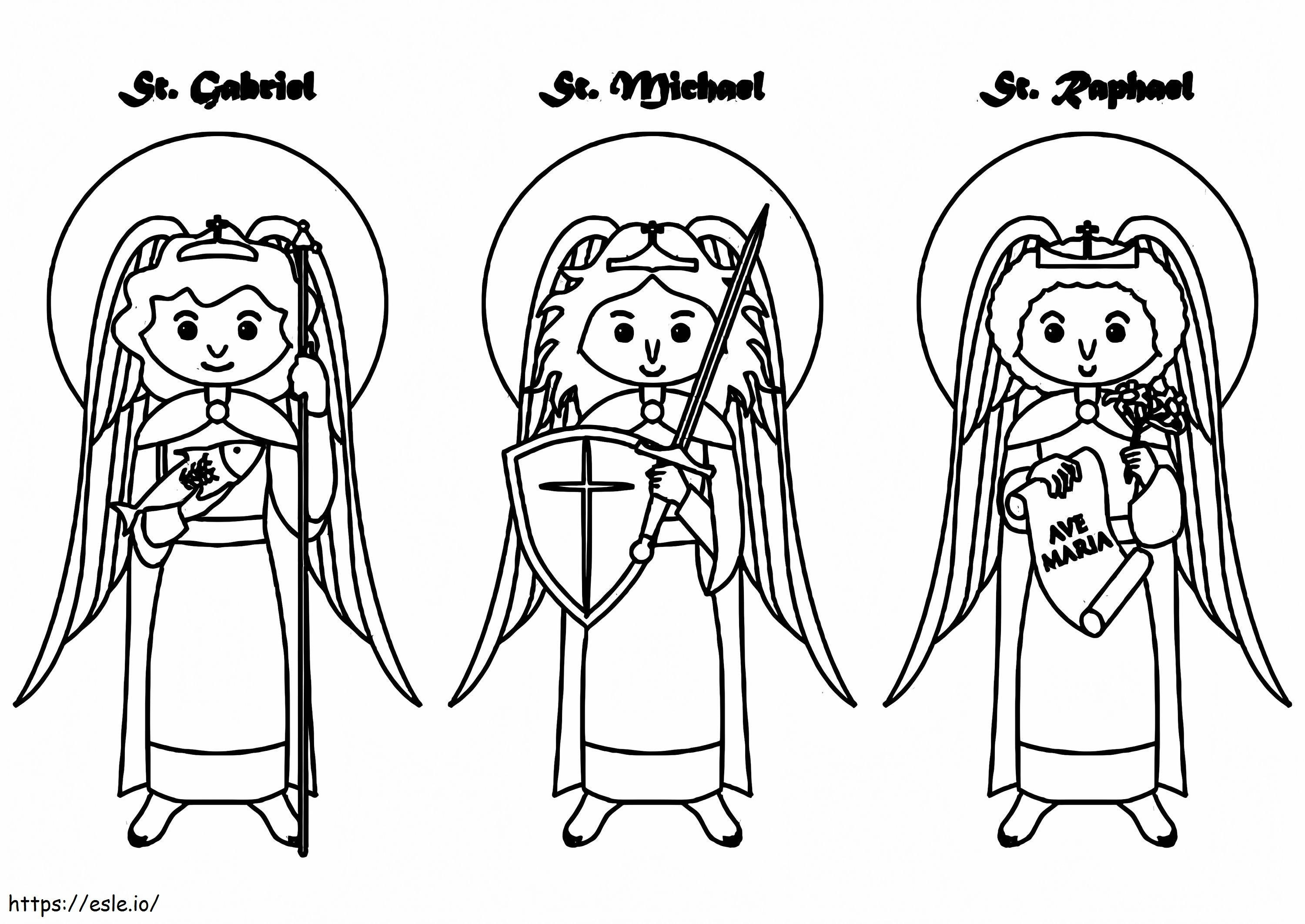 All Saints Day 10 coloring page