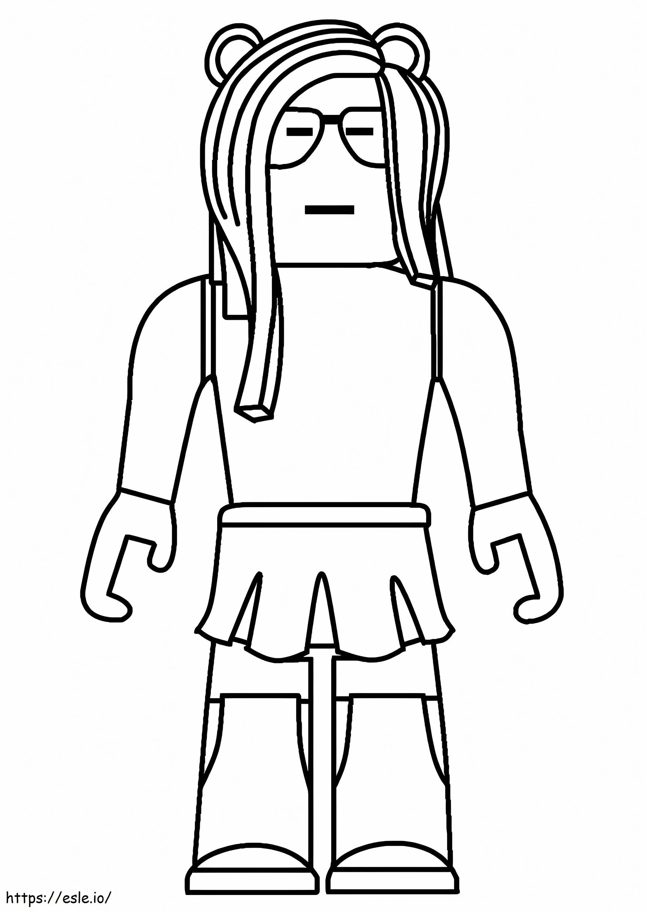 Roblox 2 coloring page