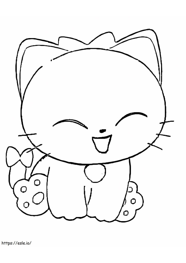 Momo From Tama And Friends coloring page