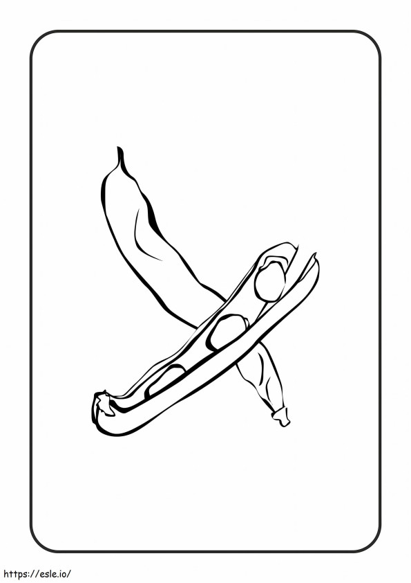 Table Beans coloring page