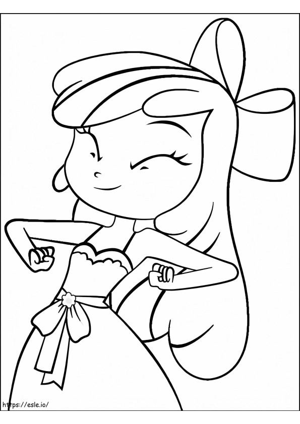 Equestria Girls 4 coloring page
