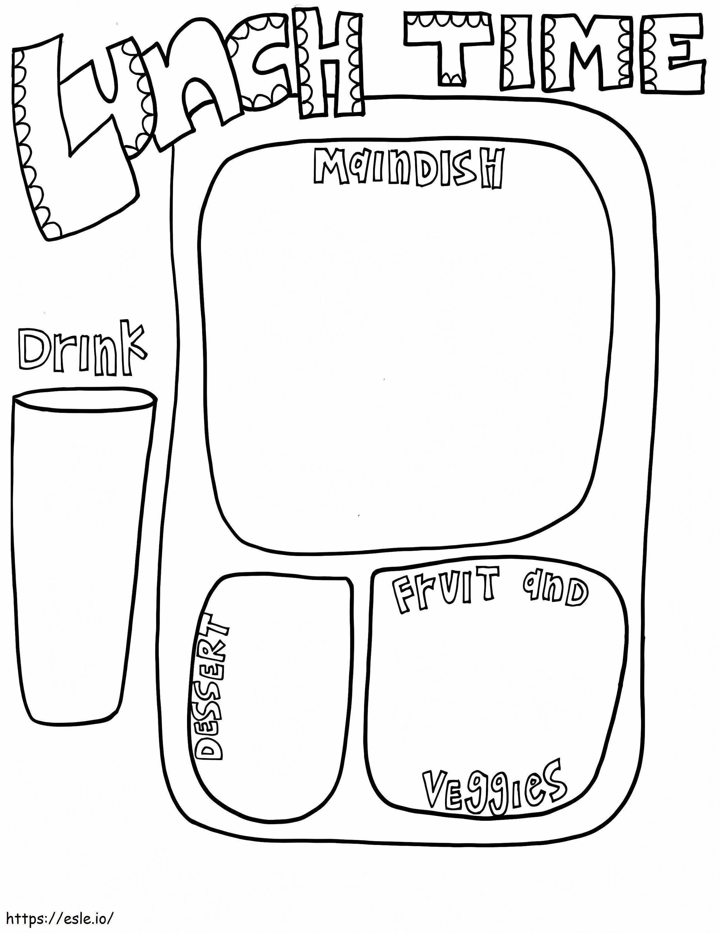 Back To School Tools coloring page