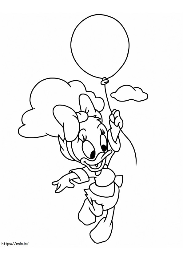 Webby Vanderquack Duck Tales coloring page