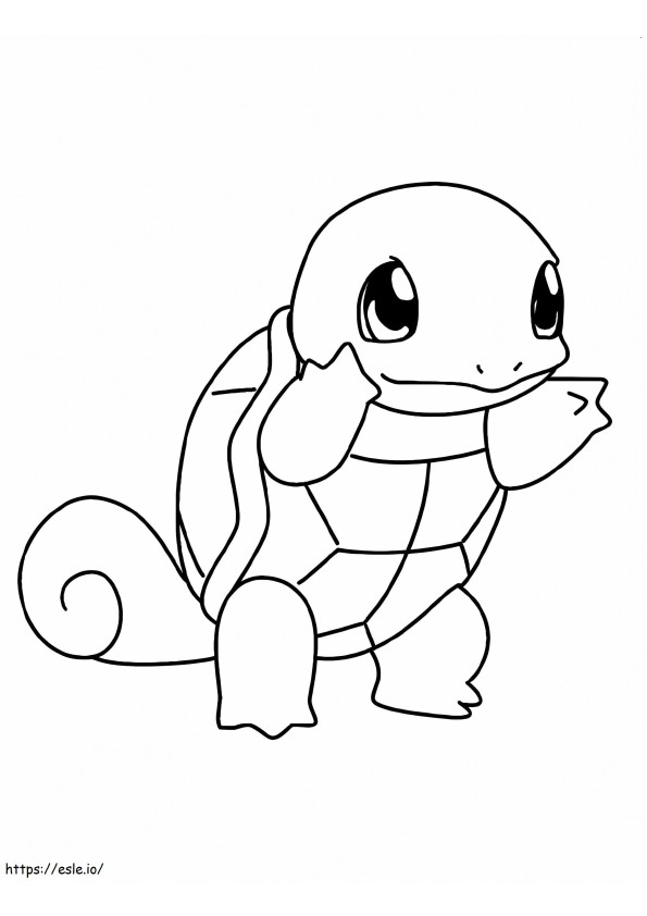 Coloriage Capuche Pokémon à imprimer dessin