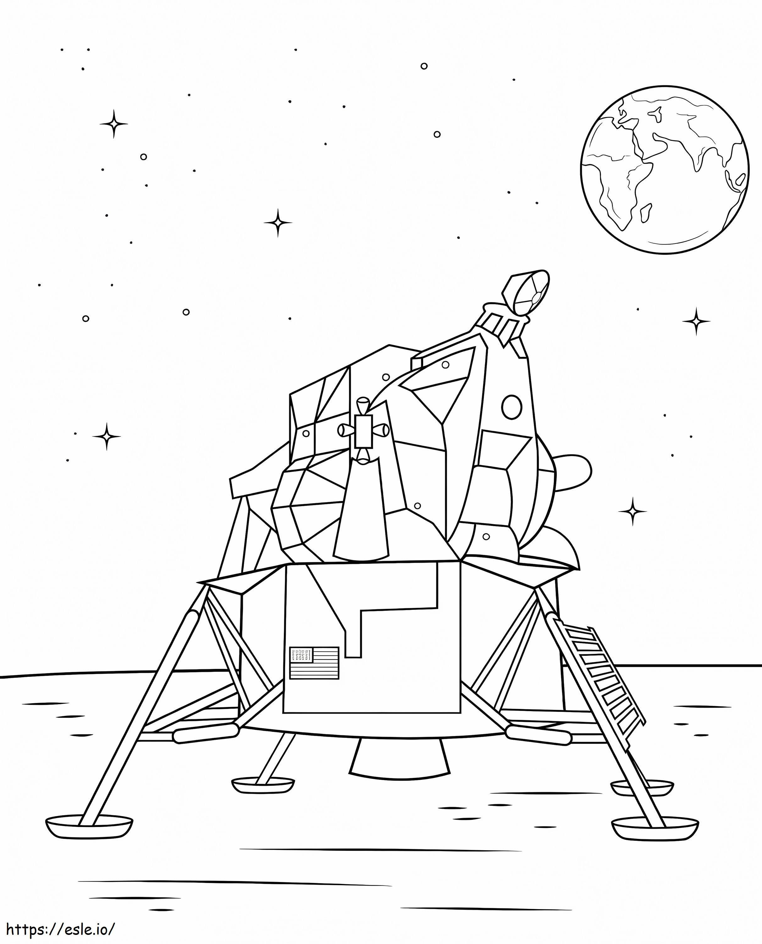 Lunar Lander värityskuva