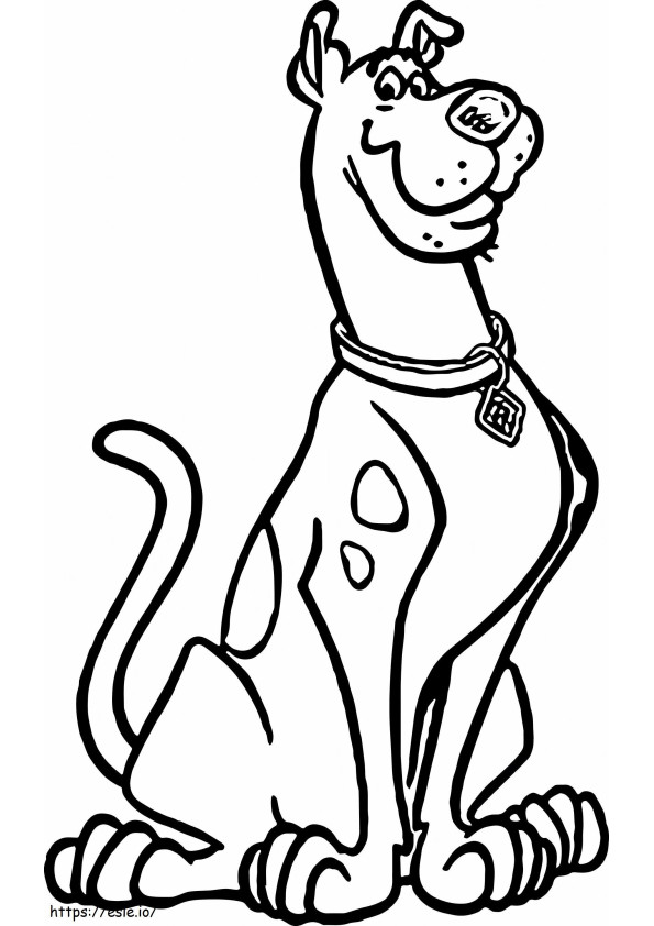 Scooby Doo Colouring Pictures To Print Fresh Scooby Doo Scoo Doo Cartoon Drawing Dog Scoo Doo Of Scooby Doo Colouring Pictures To Print Scaled 2 coloring page