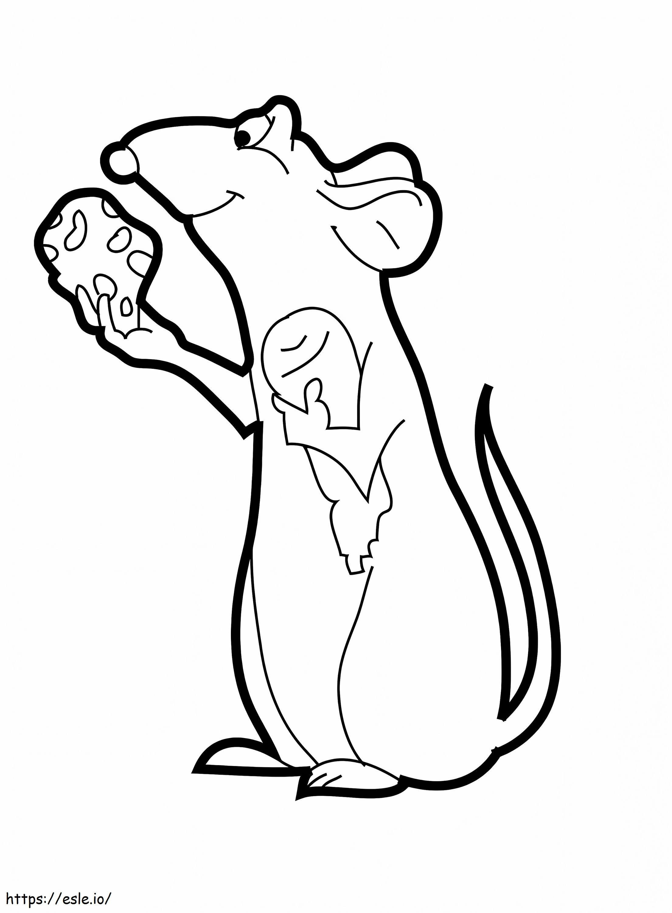  Ratatouille Ratatouille 11 värityskuva