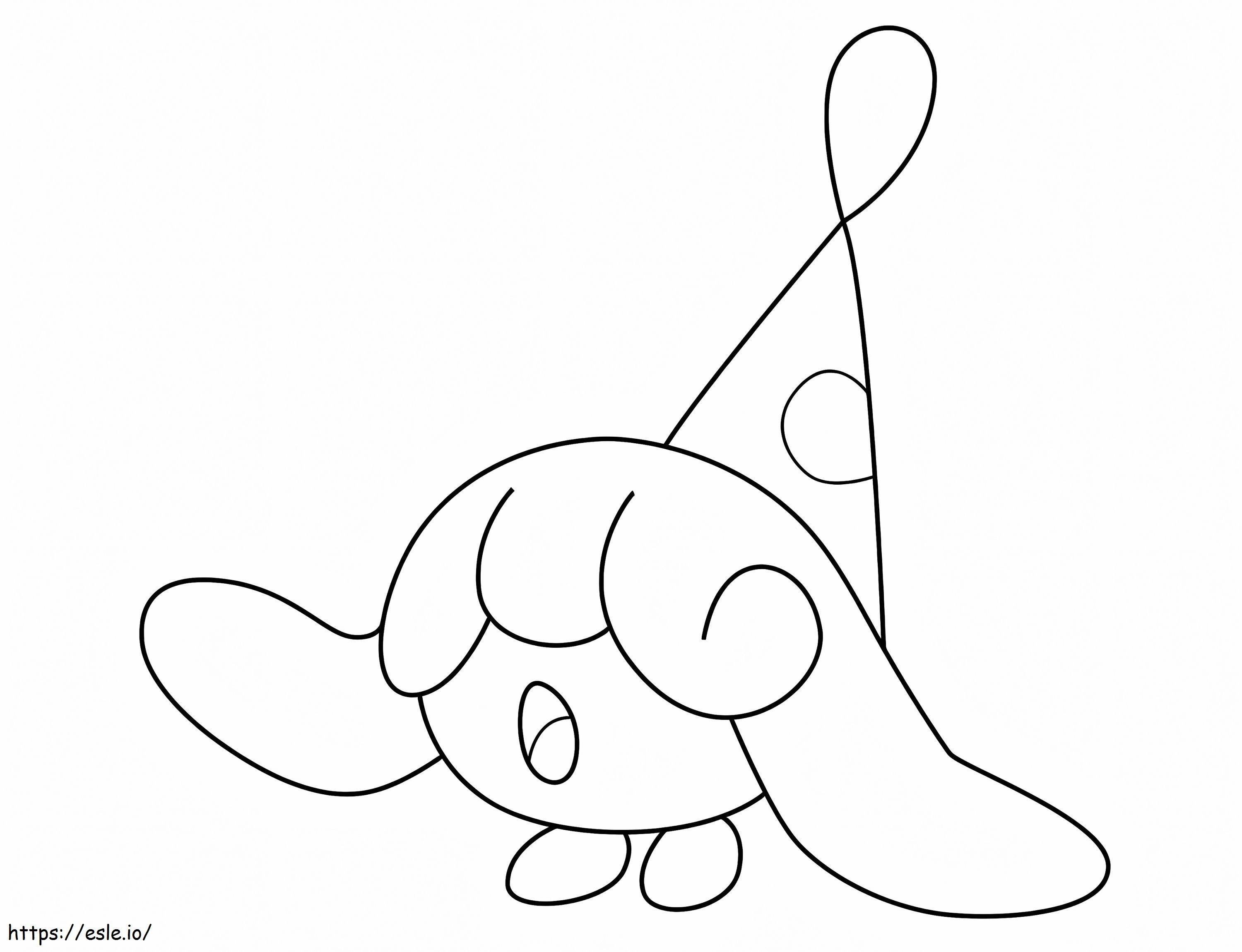 Coloriage Pokémon Hatenna à imprimer dessin