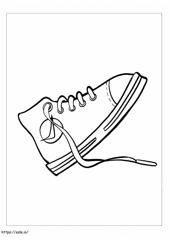 Amazing Shoes coloring page
