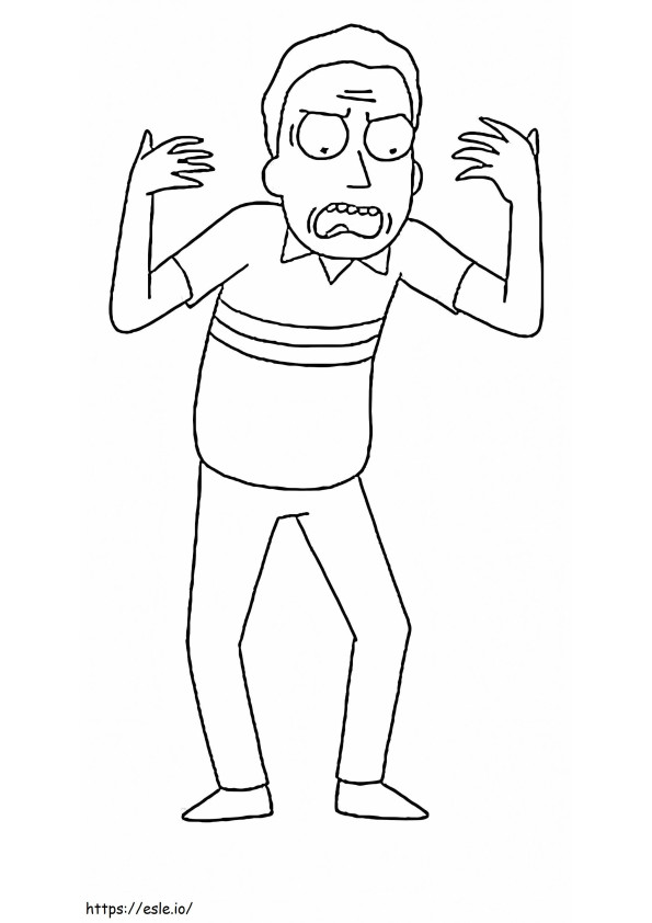 Jerry Smith 2 coloring page