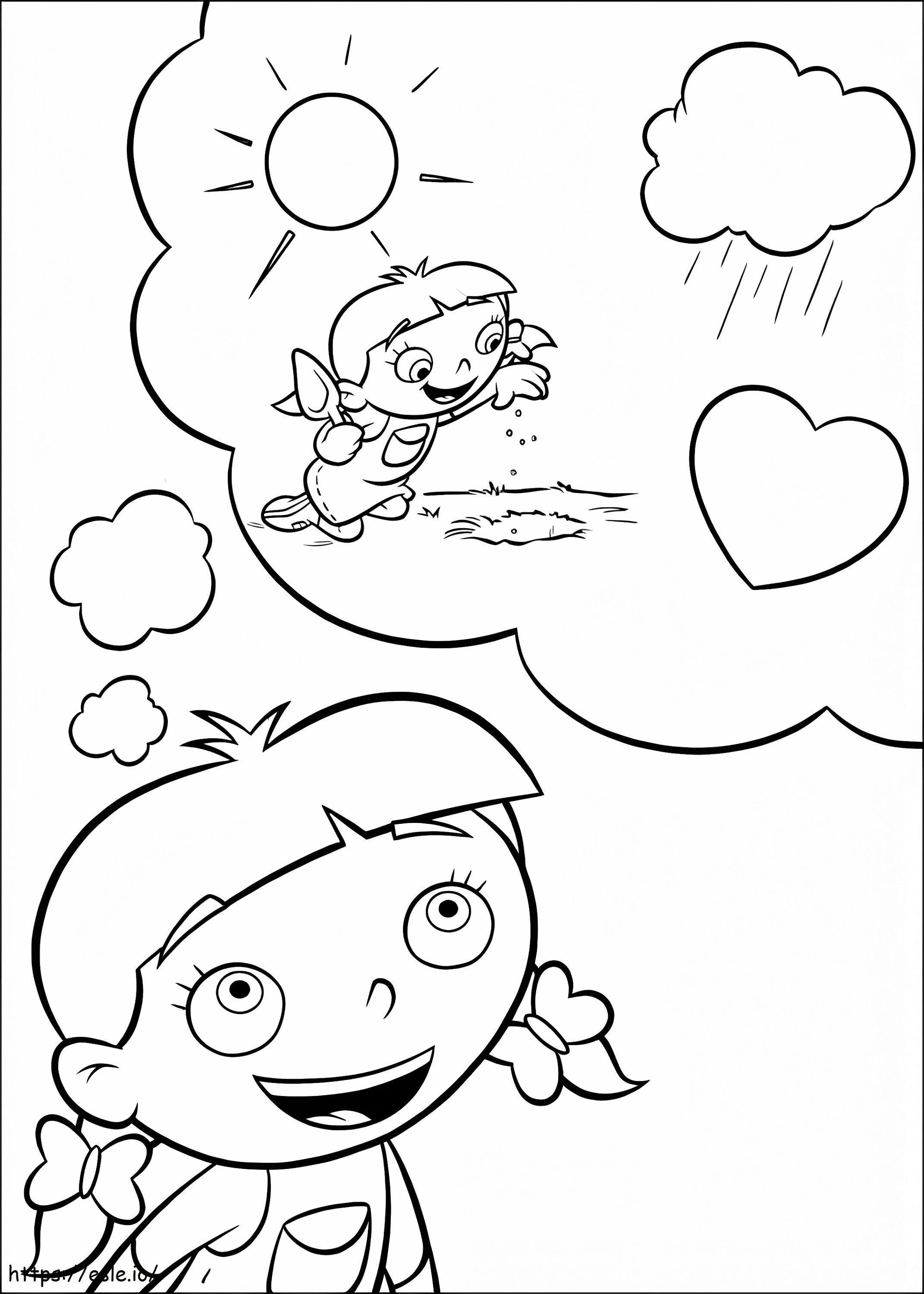 Annie Of Little Einsteins coloring page