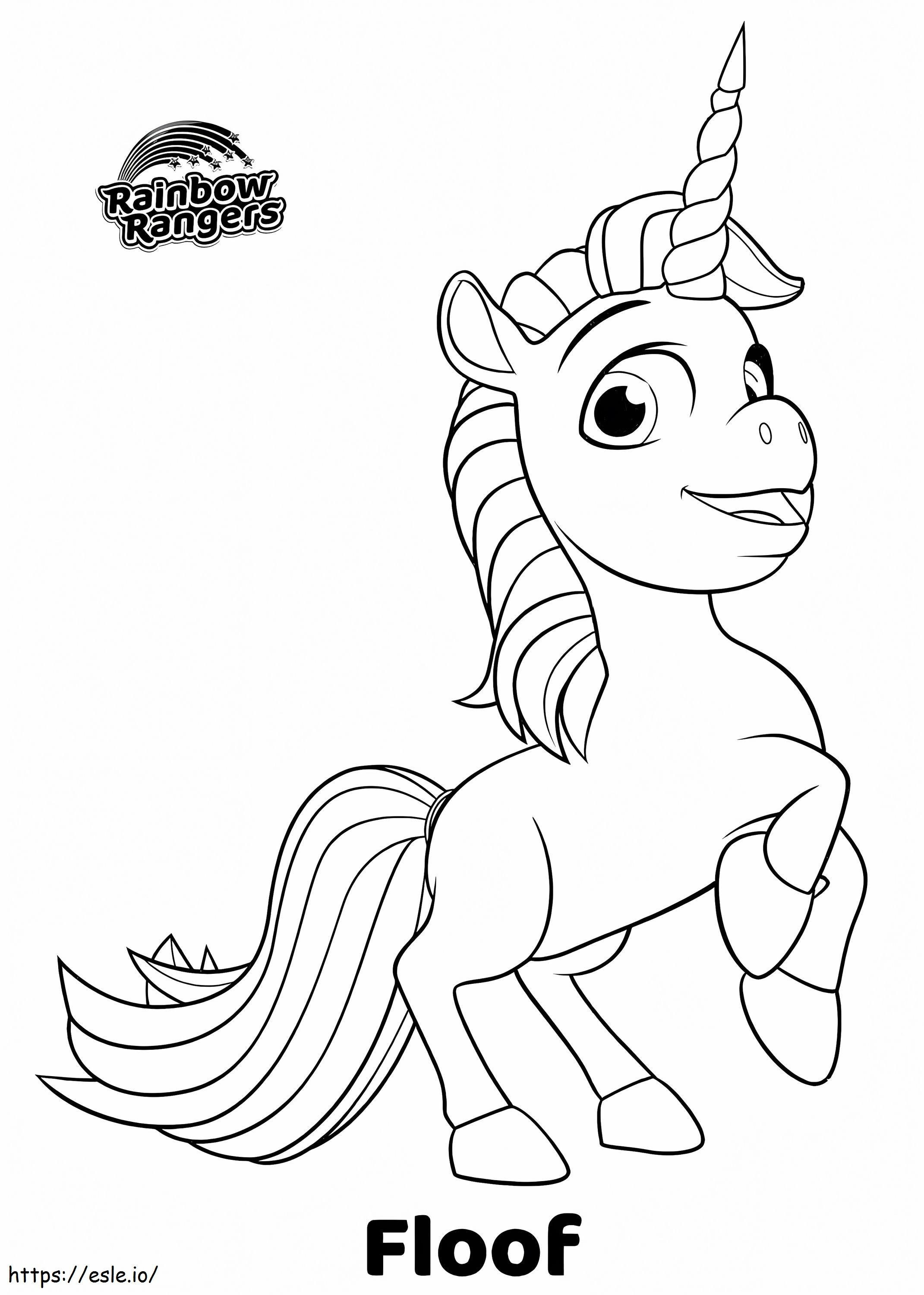  77Xwdbh Rainbow Unicorn para colorir