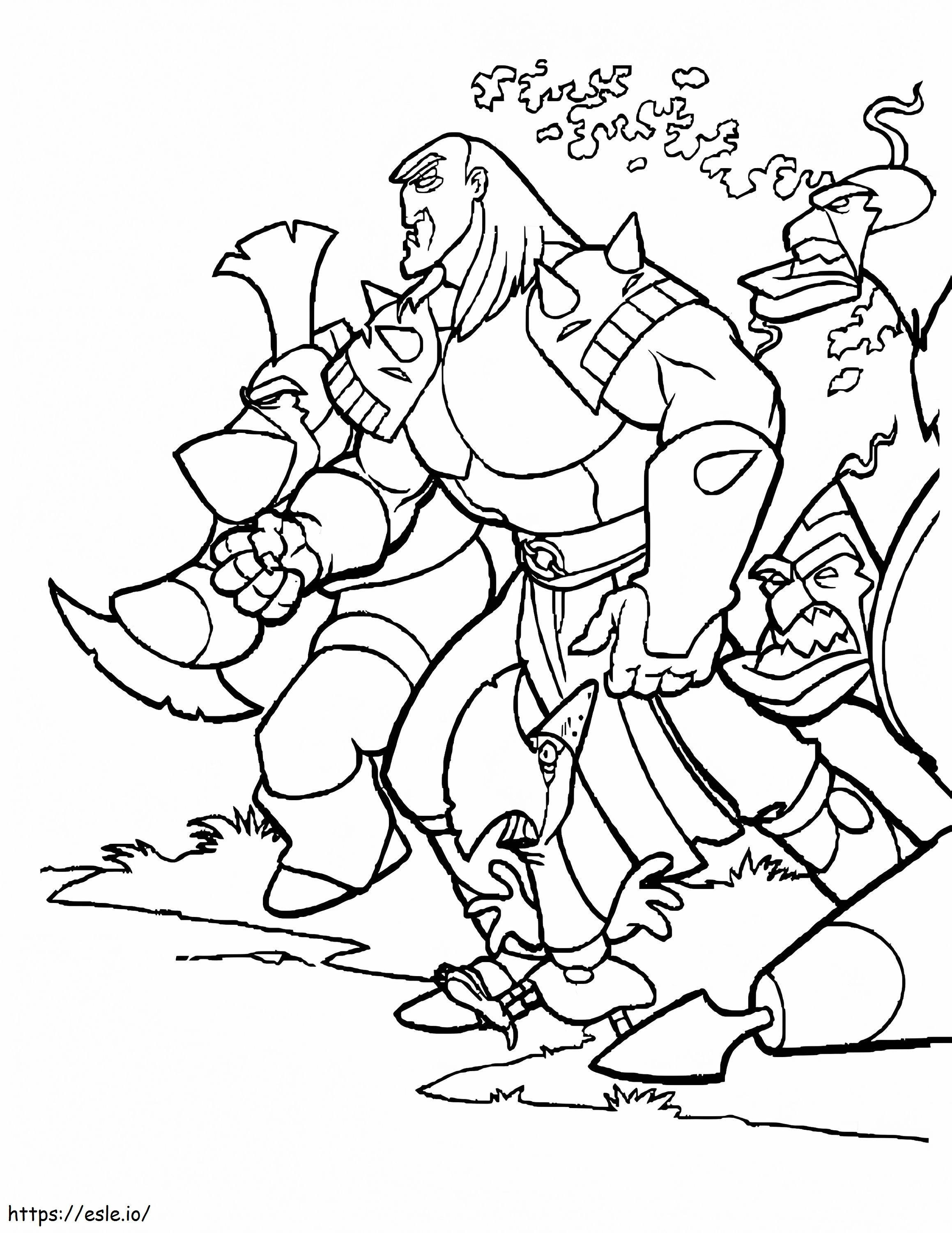 Quest For Camelot 15 coloring page
