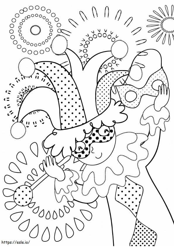 Carnival 2 coloring page