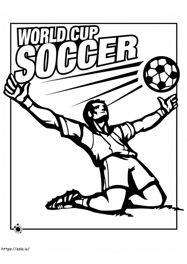 World Wide Football Coup coloring page