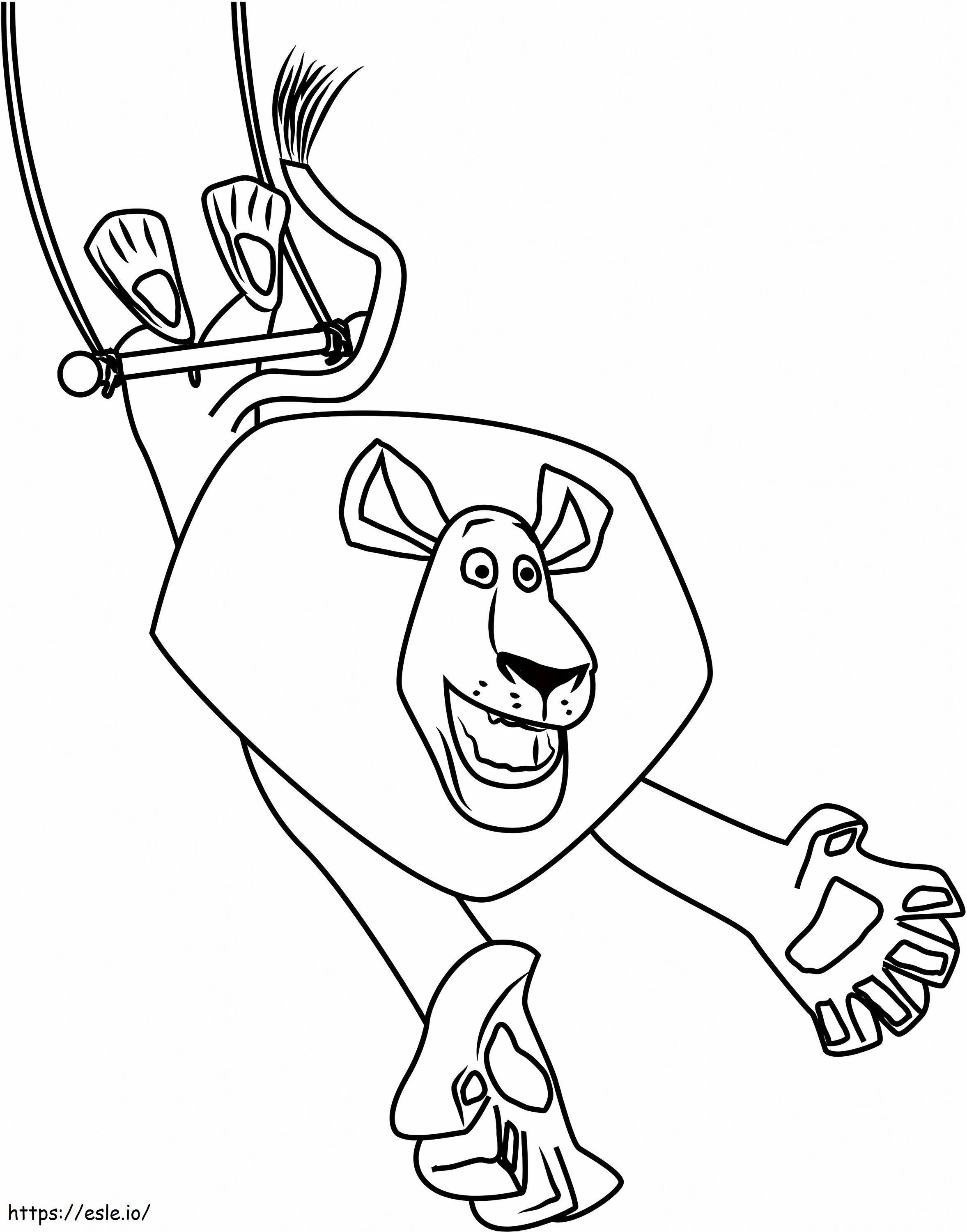 Alex Play With Ropea4 coloring page