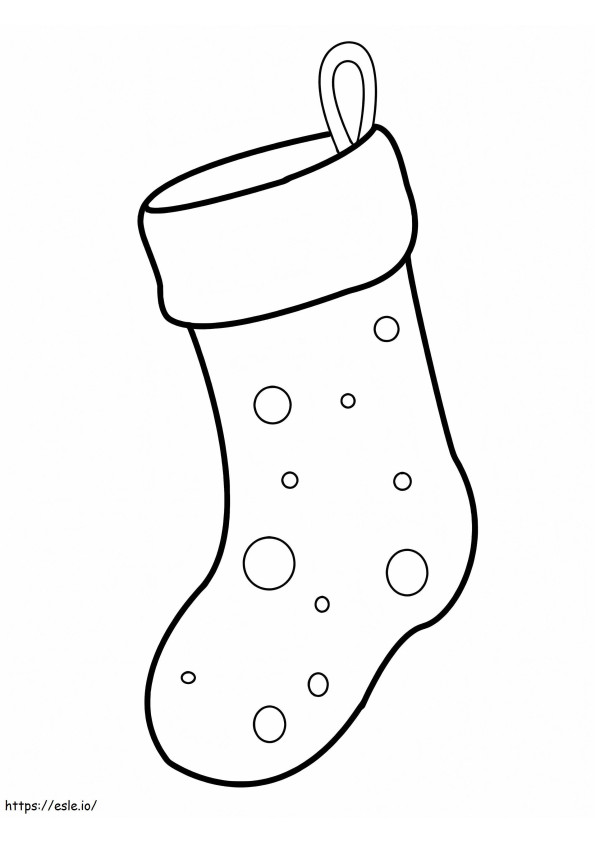 Adobrale Sock coloring page