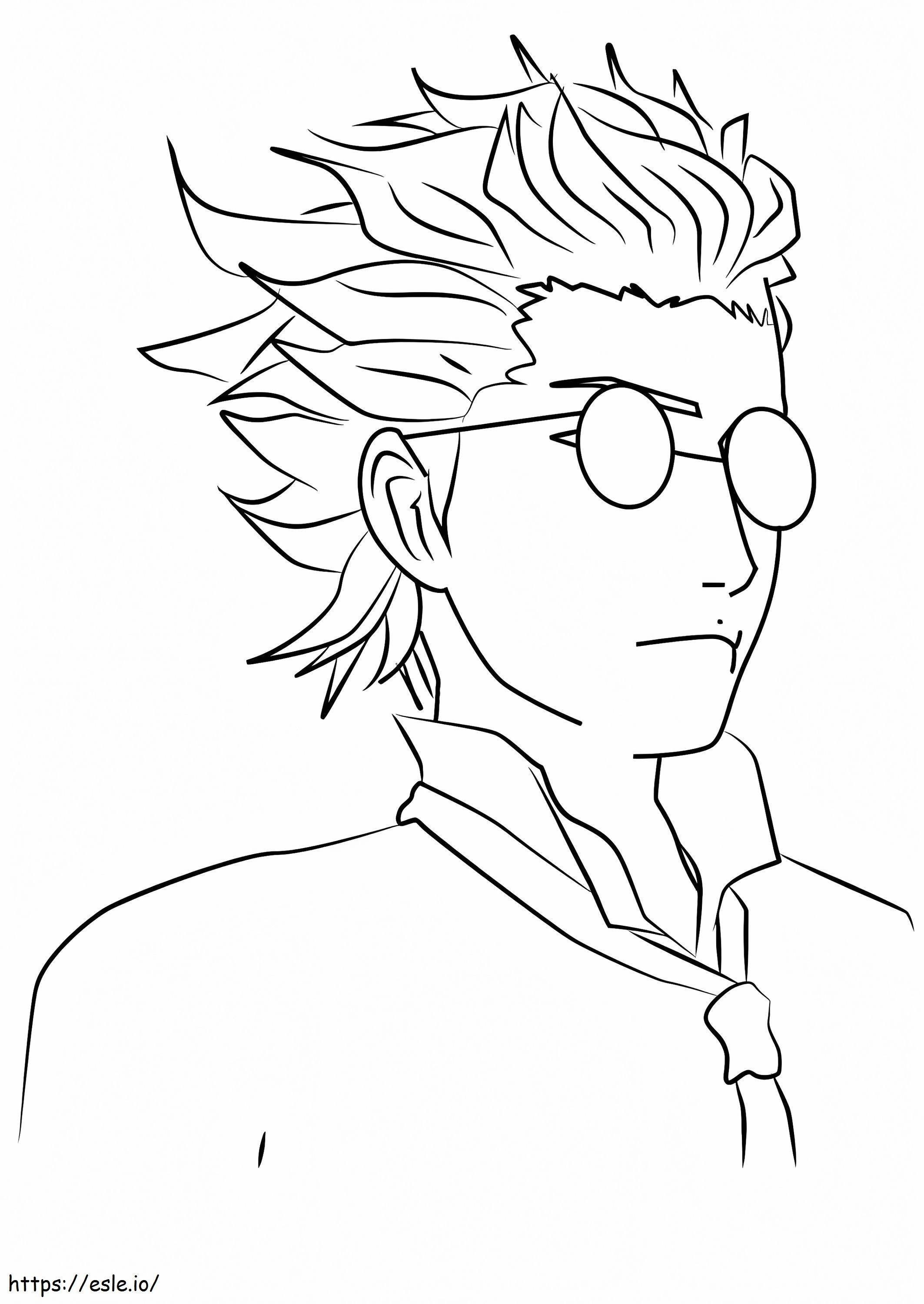 Bartholomew Oobleck From RWBY coloring page