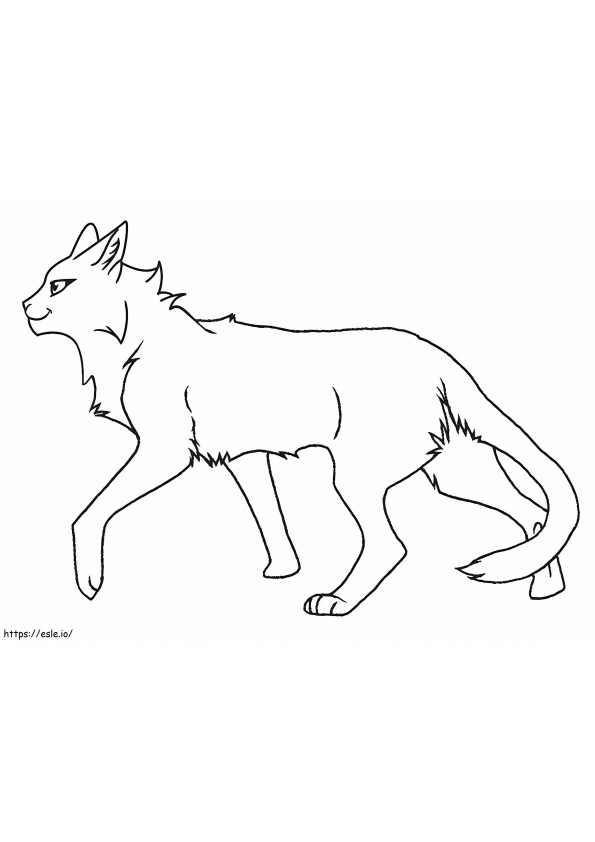 Coloriage  Bold Idea Warrior Cats Of Org Incroyable Gratuit Pour Adultes 7 Imprimable à imprimer dessin