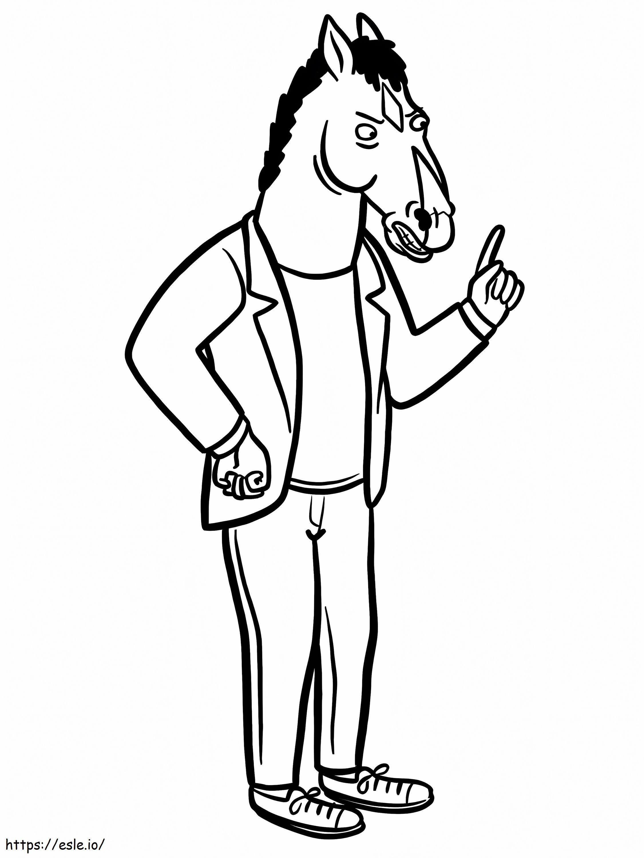 BoJack Horseman 1 värityskuva