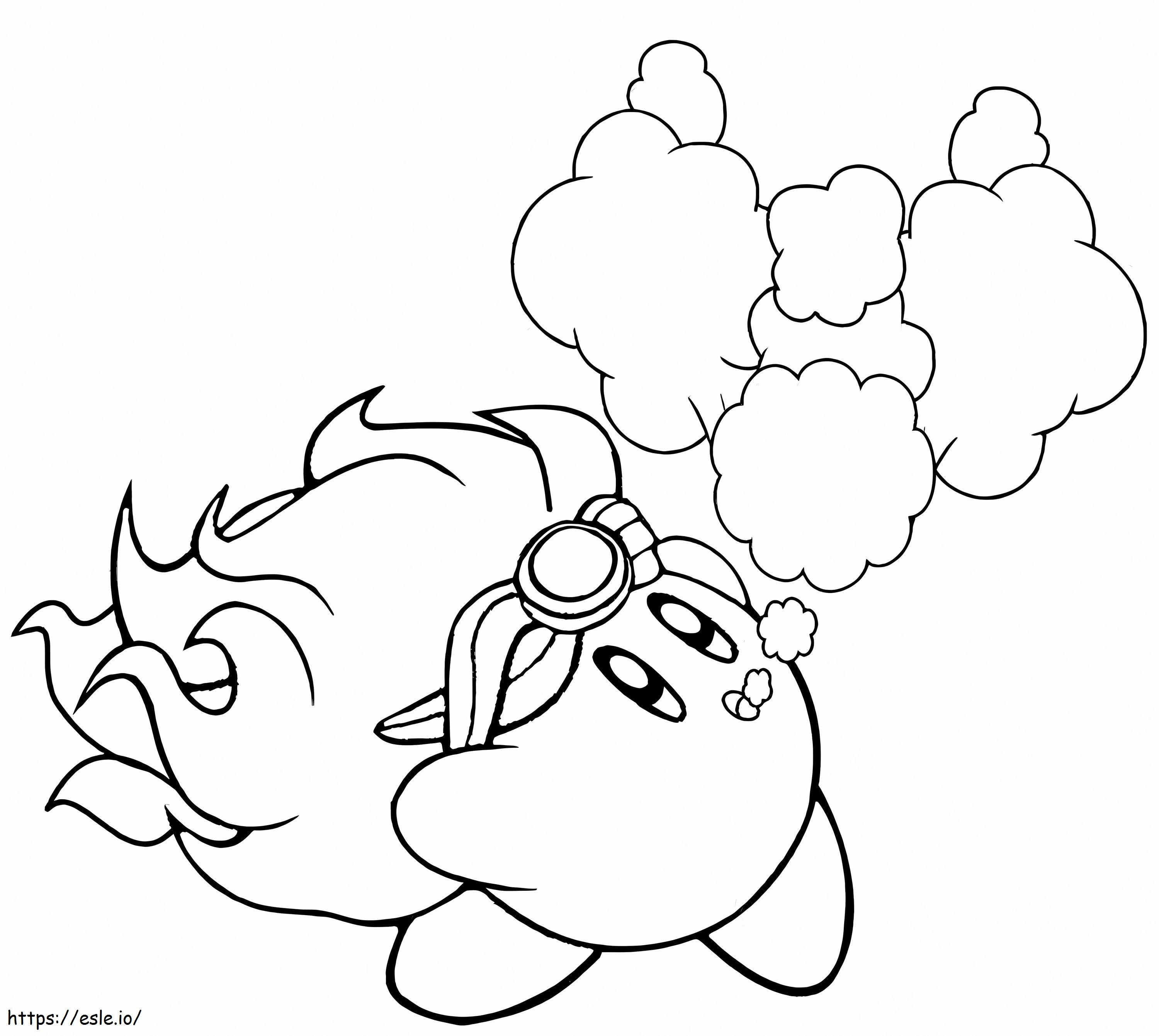 Kirby Printable coloring page